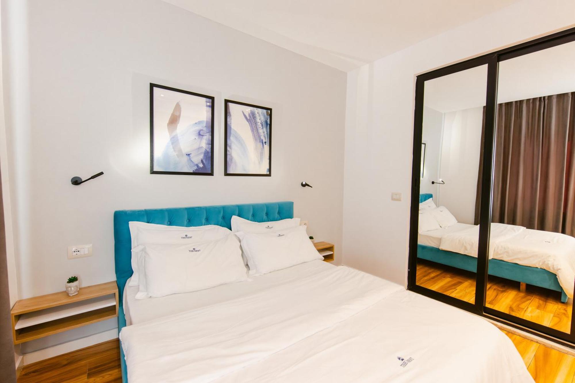 Durres Str Modern Apartments - The Nest Tirana Eksteriør billede